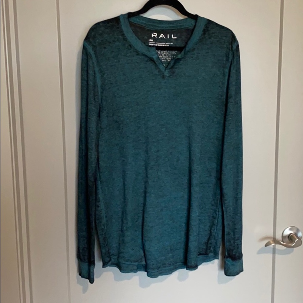 The Rail men’s long-sleeve Henley